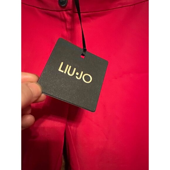 Liu Jo Womens Fuchsia Slim Fit Pants Size 42 - Picture 6 of 12